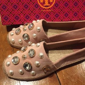 Tory Burch Vail Espadrilles Ballet Pink NWT 9.5